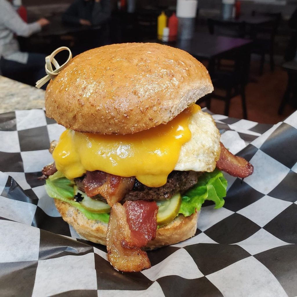 Fresh food at The Burger Shack
